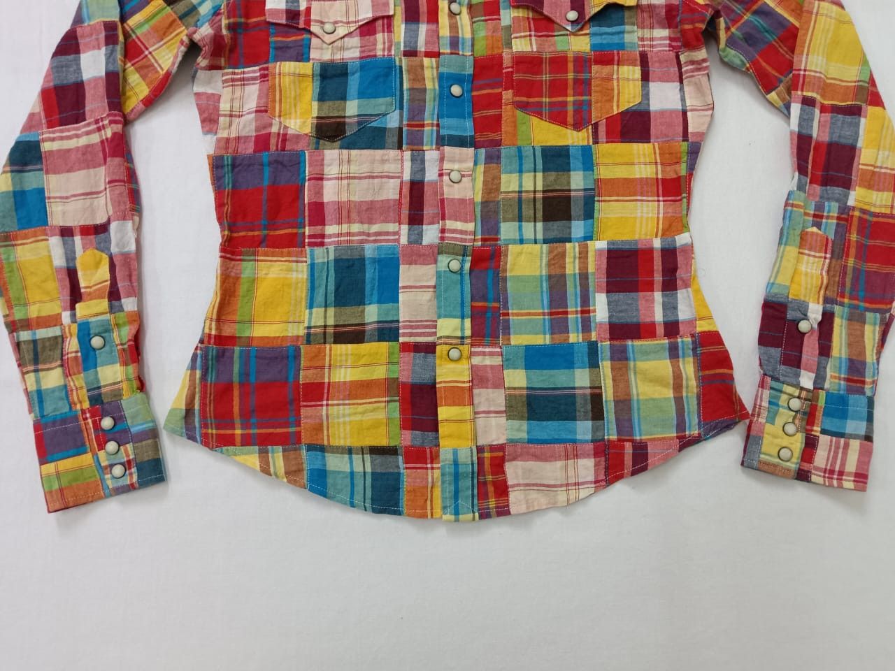 Ralph Lauren Ralph Lauren Patchwork Longsleeve Shirt Size ONE SIZE - 4 Thumbnail