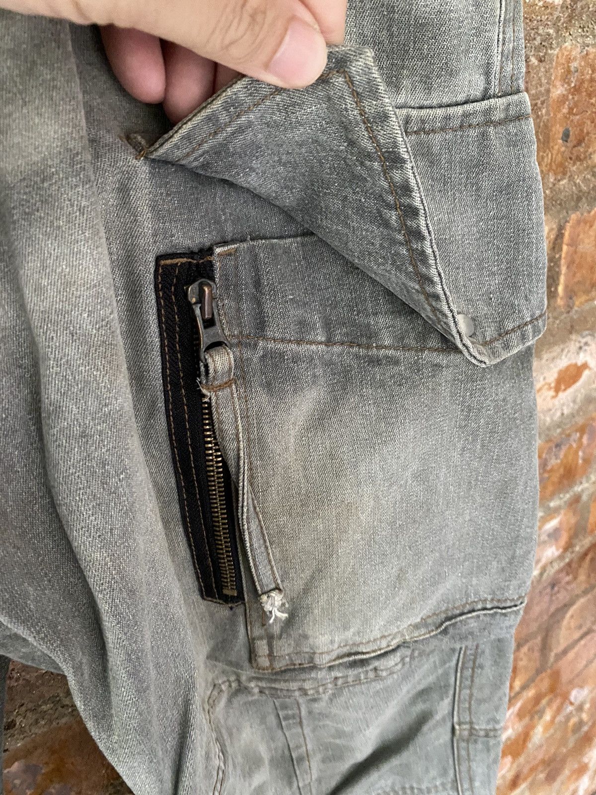 PPFM 2000s PPFM Multipocket cargos wide 3/4 pants Size US 32 / EU 48 - 10 Thumbnail