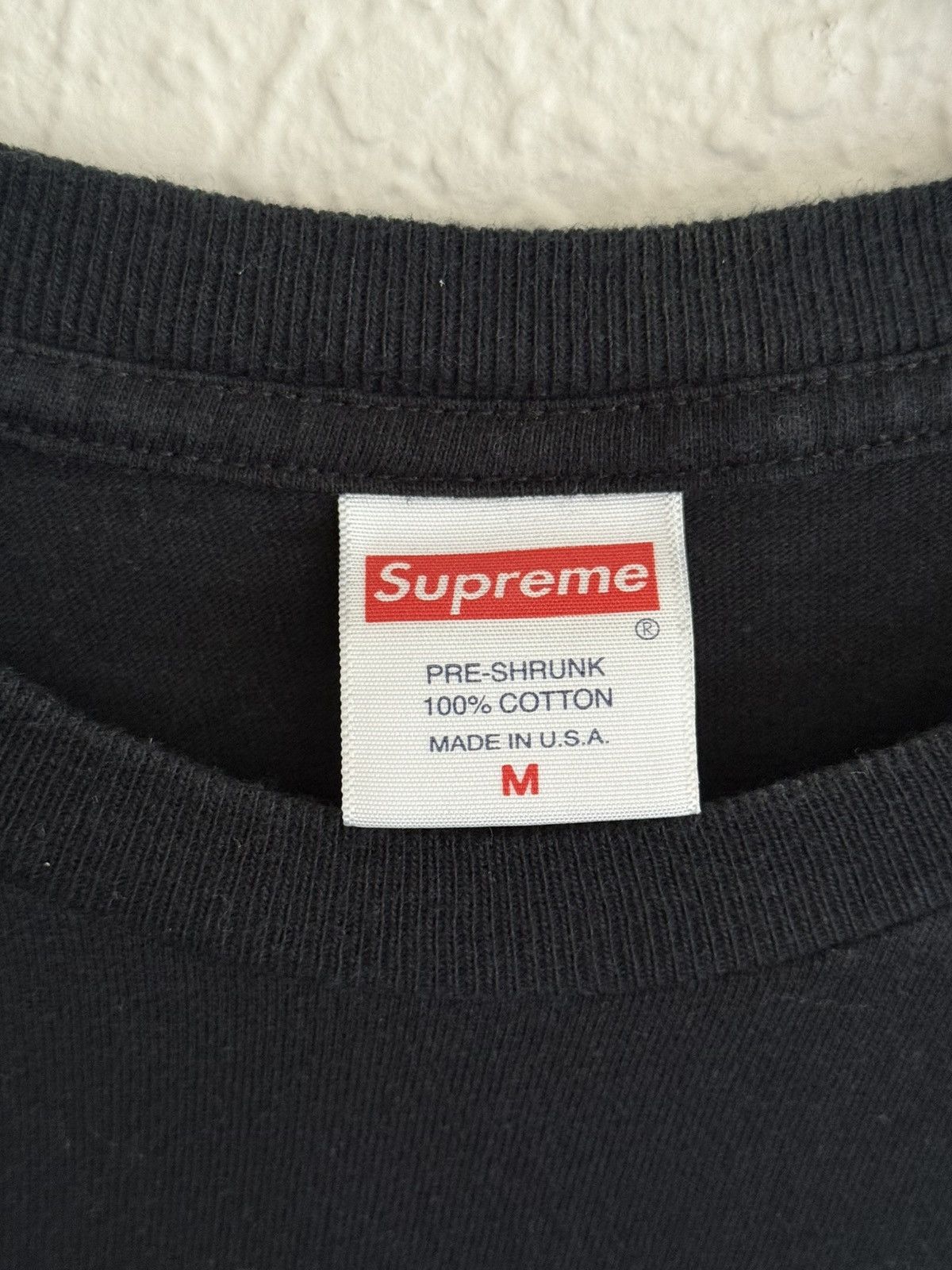 Supreme Supreme FW18 Black Long Sleeve Size US M / EU 48-50 / 2 - 3 Thumbnail