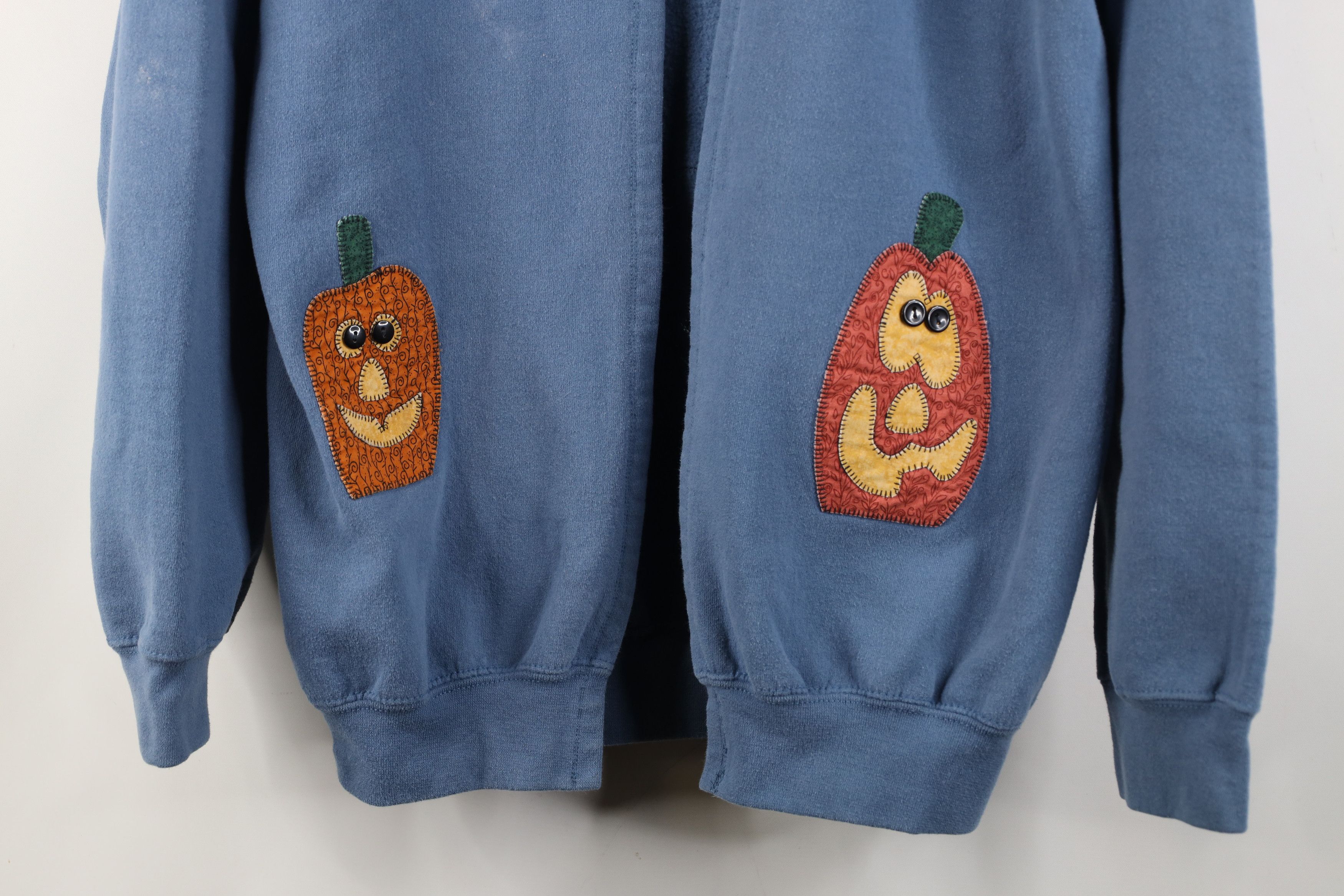 Vintage Vintage 90s Streetwear Open Front Cardigan Sweatshirt Size L / US 10 / IT 46 - 3 Thumbnail