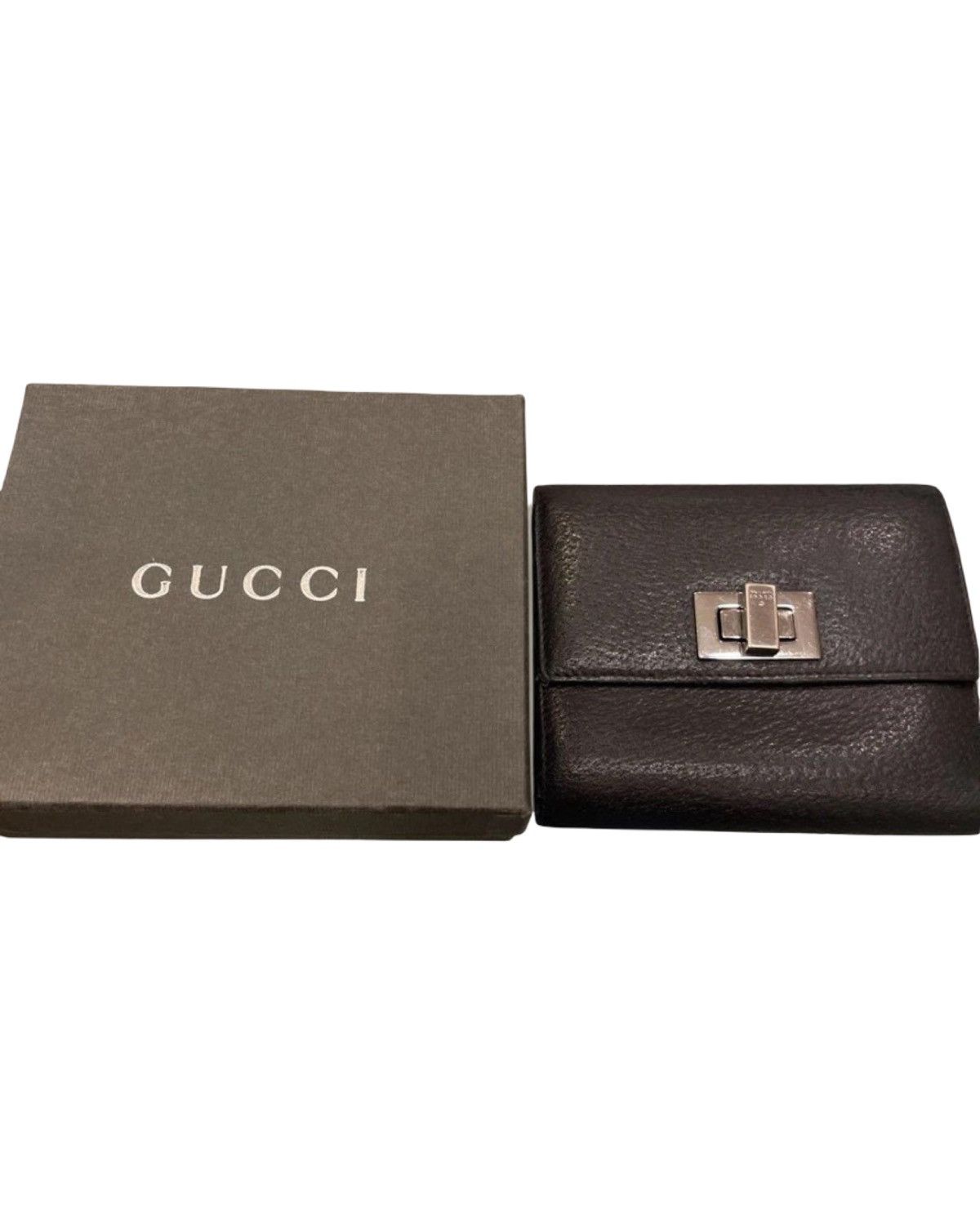Gucci 🇮🇹MADE IN ITALY🇮🇹 GUCCI Leather Wallet Size ONE SIZE - 3 Thumbnail