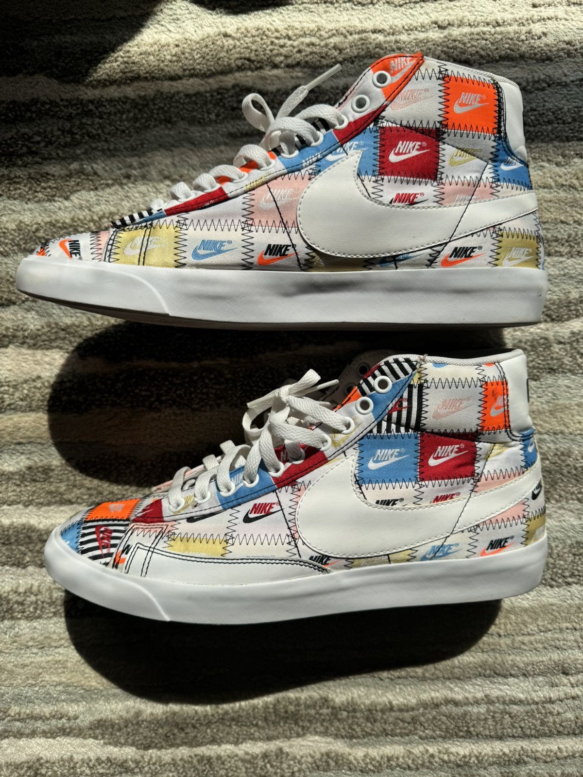 Nike Blazer mid “Patchwork” size 11.5 Size US 11.5 / EU 44-45 - 2 Thumbnail
