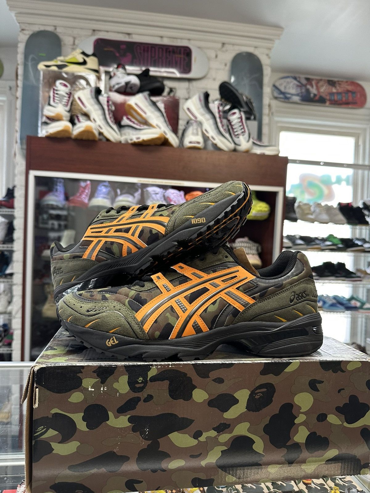 Asics Gel-1090 X Bape 'Tiger Camo'