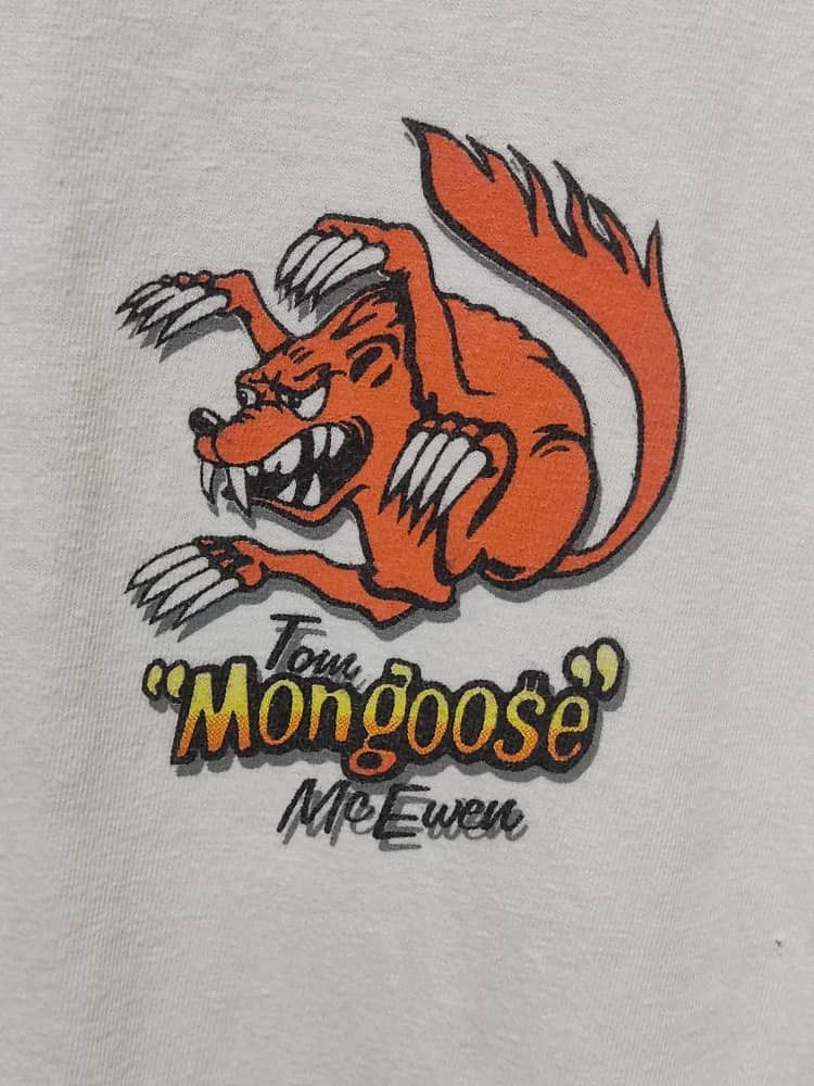 Hanes VINTAGE TOM MCEWEN THE MONGOOSE 57 Size US L / EU 52-54 / 3 - 6 Thumbnail