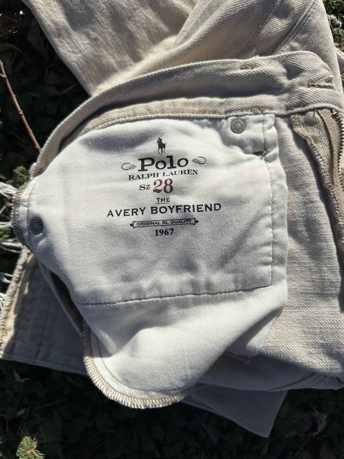 Polo Ralph Lauren Polo Ralph Lauren Women's 1967 Avery Boyfriend Patchwork Size 28" / US 6 / IT 42 - 16 Thumbnail