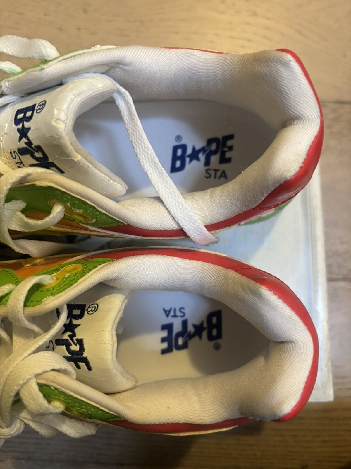 Bape Bape Roadsta 'Rainbow' (2006) Size US 9.5 / EU 42-43 - 8 Thumbnail