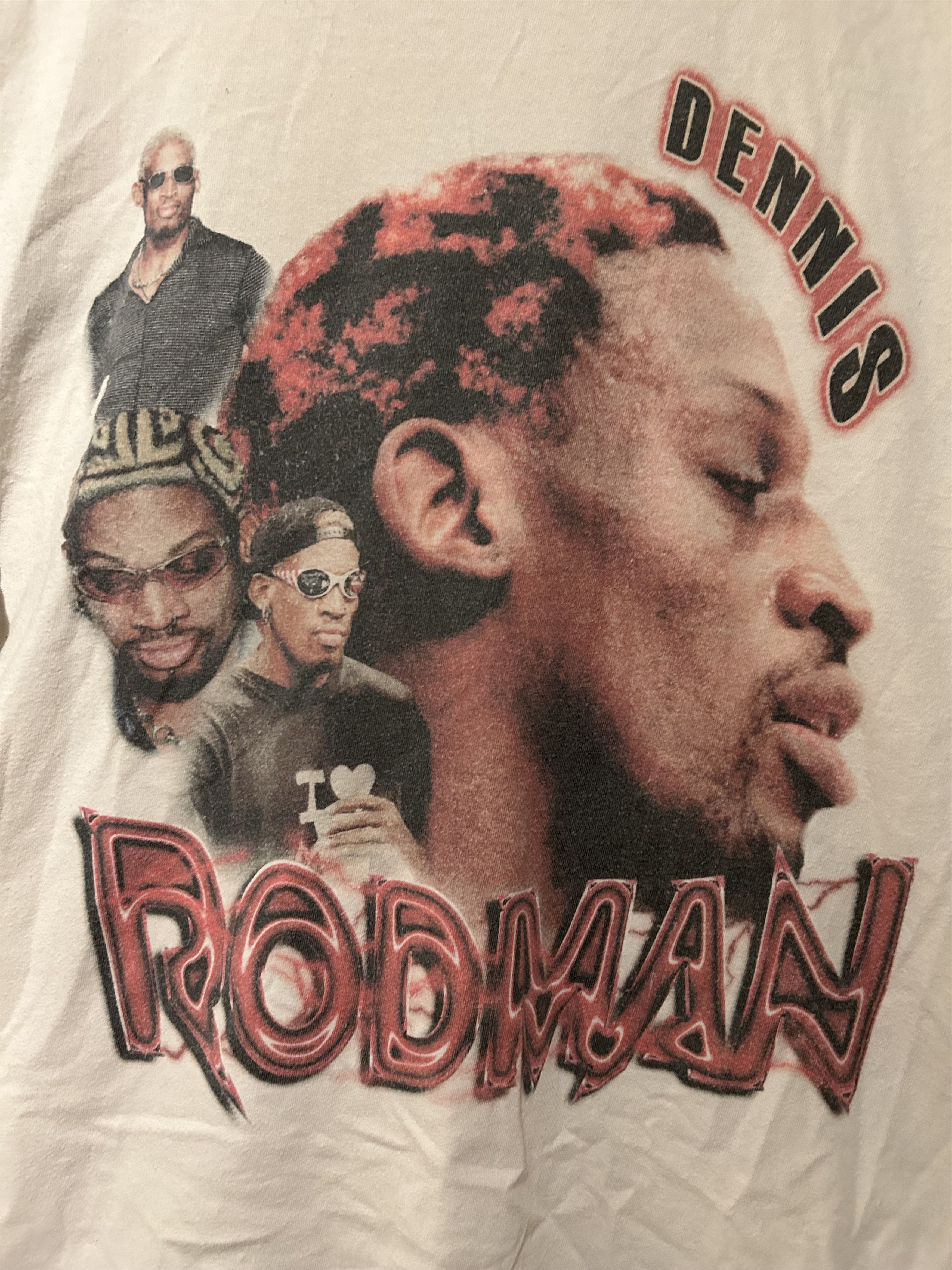 Vintage Vintage Rodman T-shirt Size US XL / EU 56 / 4 - 2 Thumbnail
