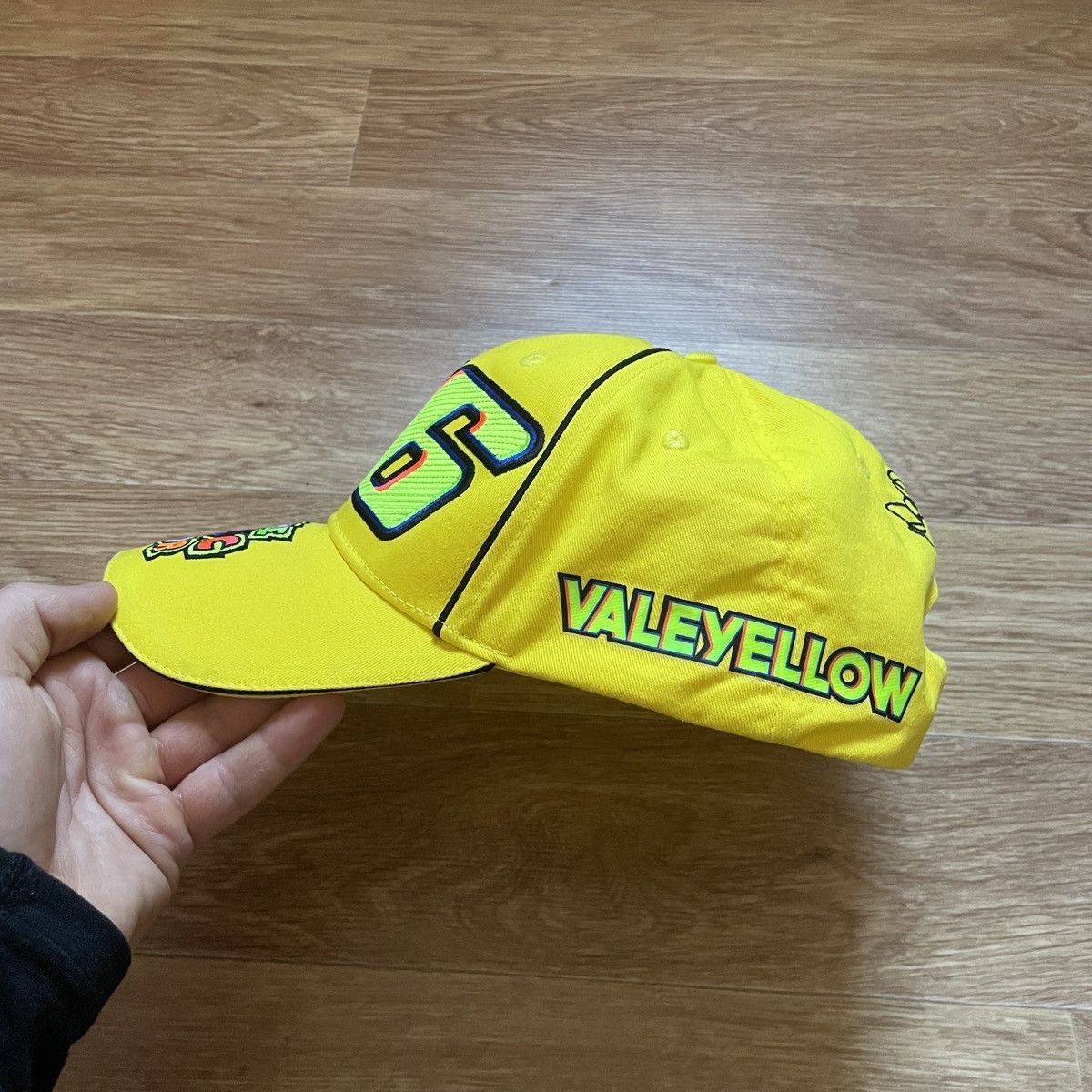 Other VR46 The Doctor Valentino Rossi Racing Yellow Baseball Cap Size ONE SIZE - 4 Thumbnail