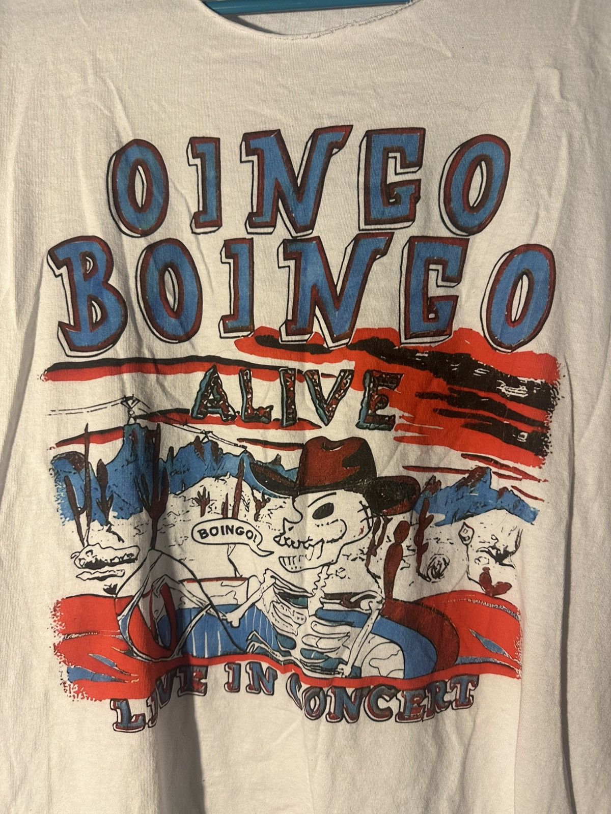 Vintage Vintage 90’s Oingo Boingo Merch Size US L / EU 52-54 / 3 - 2 Thumbnail