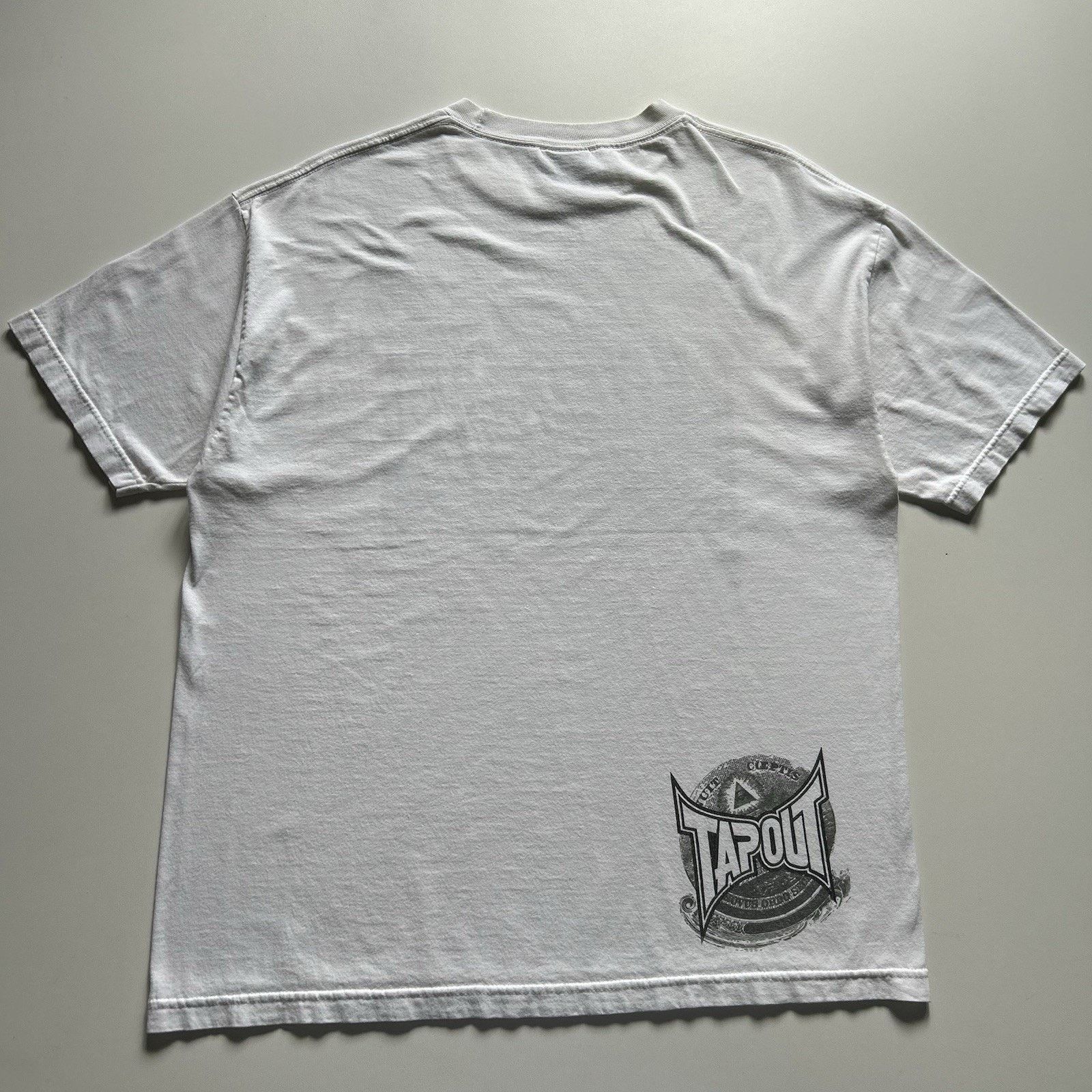 Tapout Vintage Y2K Tapout T-Shirt XL Money Cash Illuminati USA Rare Size US XL / EU 56 / 4 - 4 Thumbnail