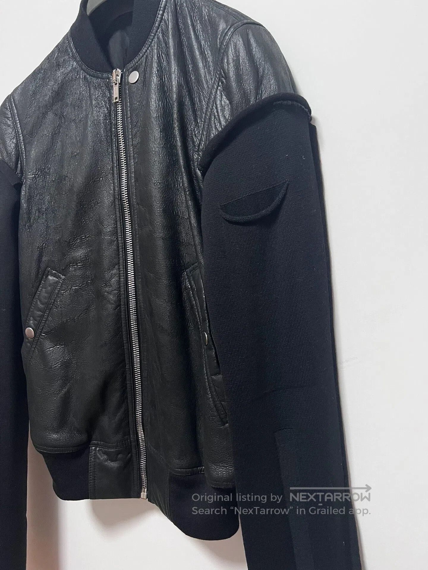 Rick Owens Rick Owens Black Lambskin MA. Size US M / EU 48-50 / 2 - 3 Thumbnail
