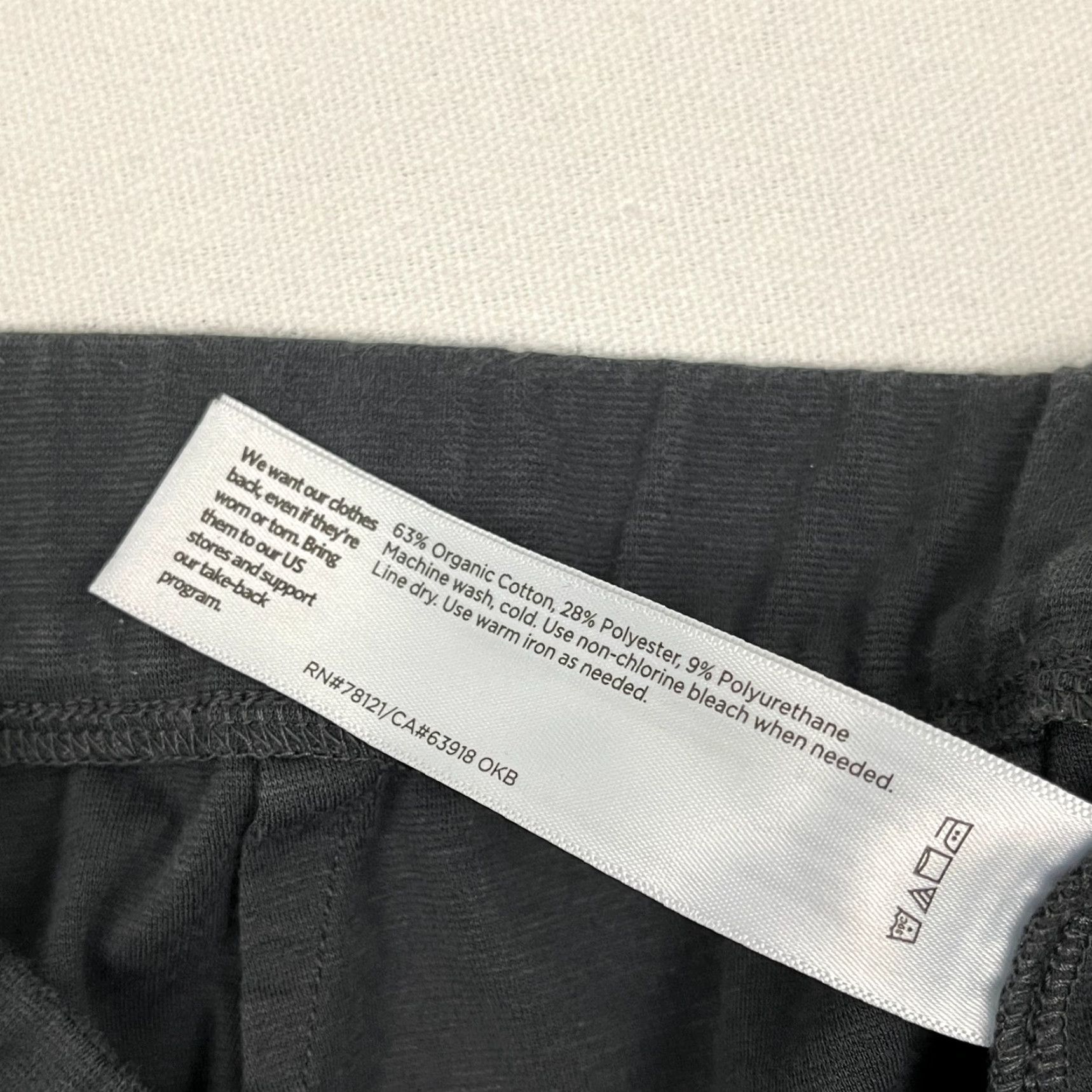 Eileen Fisher Eileen Fisher Pants Womens M W31 L26.5 Gray Organic Cotton Stretch Office Career Size 32" / US 10 / IT 46 - 3 Thumbnail