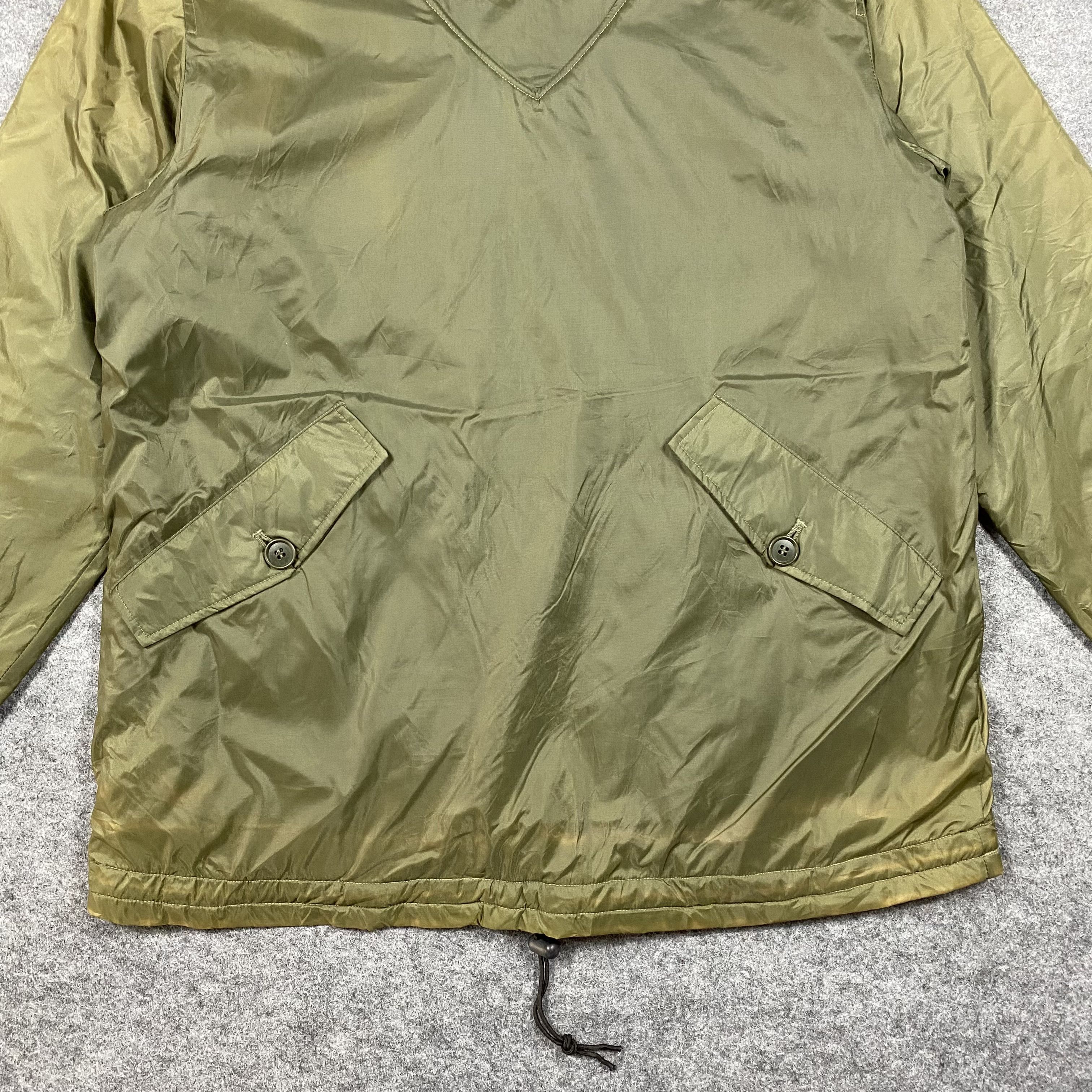 Vintage Vintage Olive Green Military Anorak Pullover Jacket-J663 Size US M / EU 48-50 / 2 - 6 Thumbnail