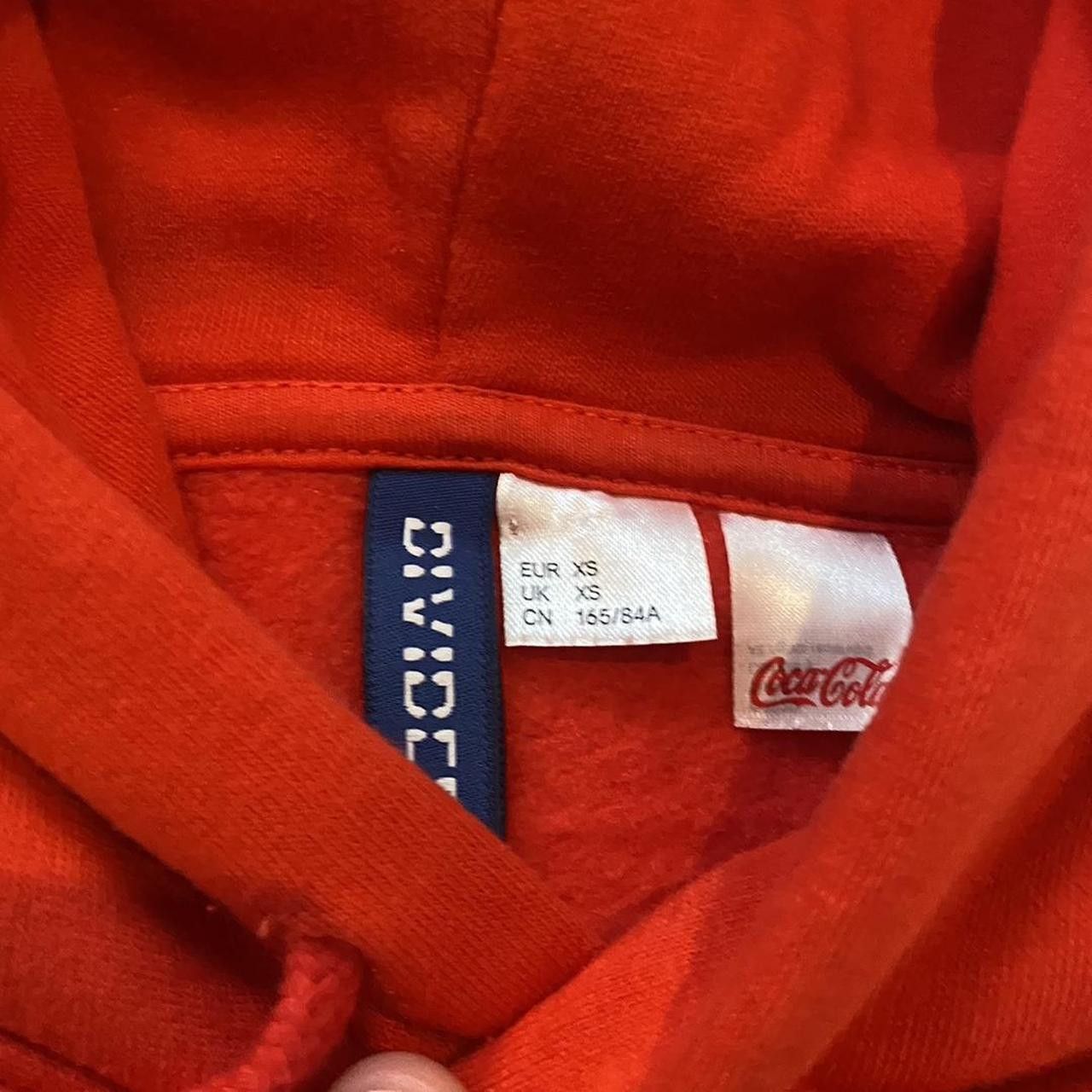 Coca Cola Red Coca Cola Hoodie Drink Boxy Vintage y2k Size US XS / EU 42 / 0 - 4 Thumbnail