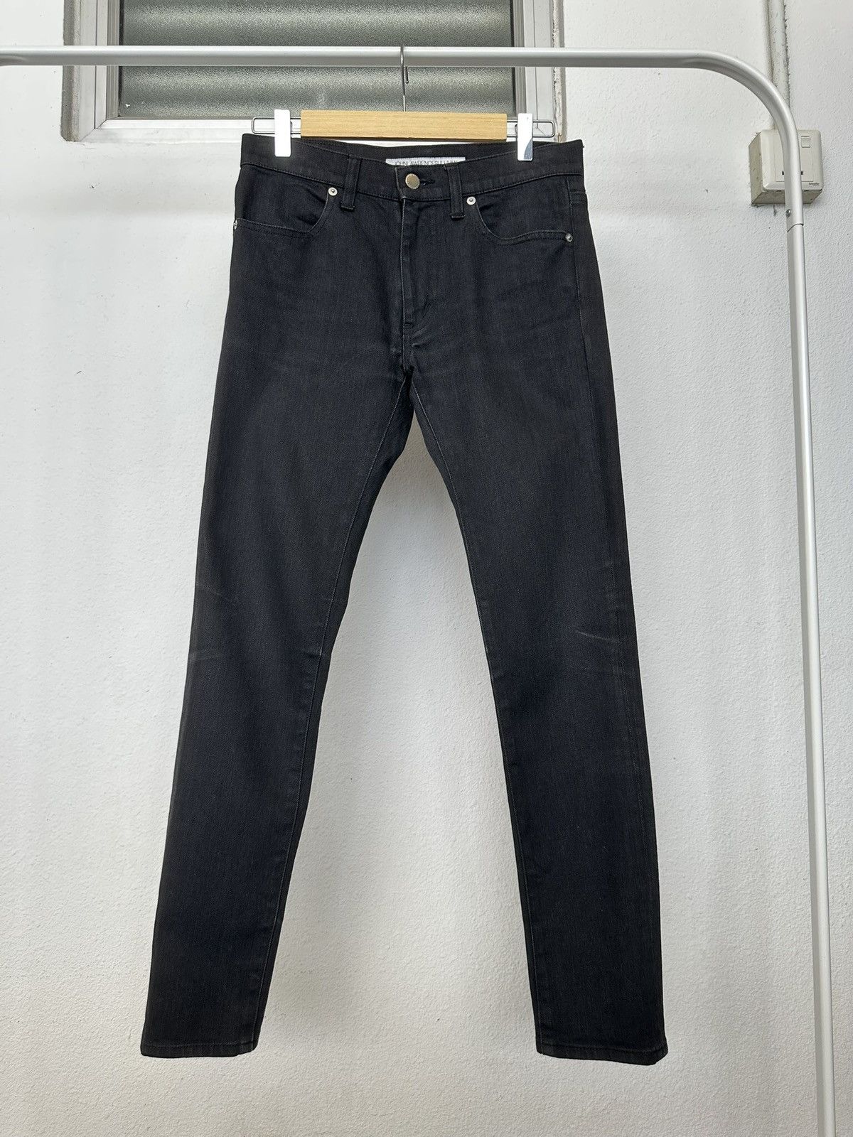 JOHN LAWRENCE SULLIVAN A/W 2010 - John Lawrence Sullivan slim black denim Size US 29 - 8 Thumbnail