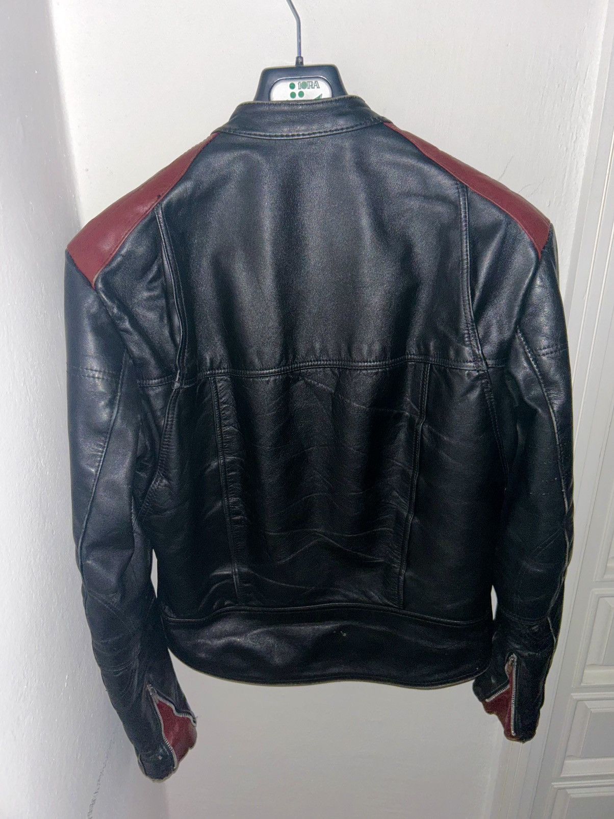 Other Vintage Leather Biker Jacket ENGLAND Size US S / EU 44-46 / 1 - 6 Thumbnail