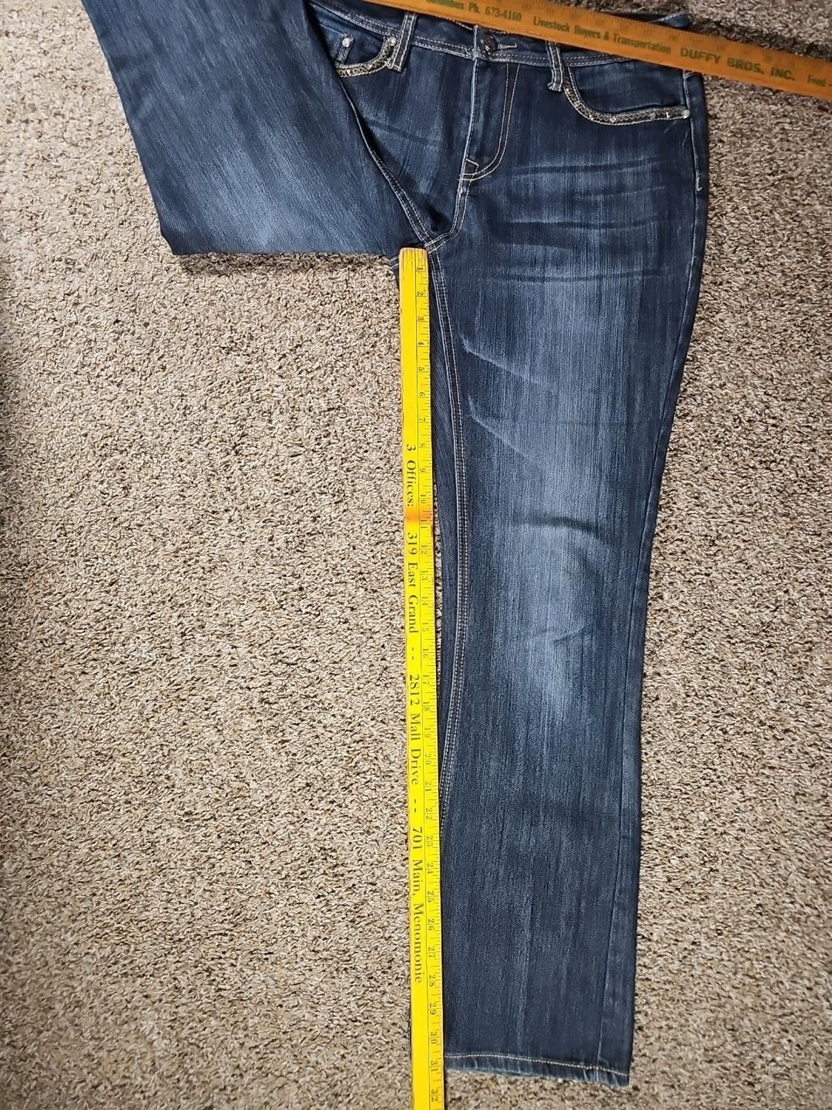 Earl Jeans Earl Jean Sz 10 Flap Back Pockets Size 32" / US 10 / IT 46 - 4 Thumbnail