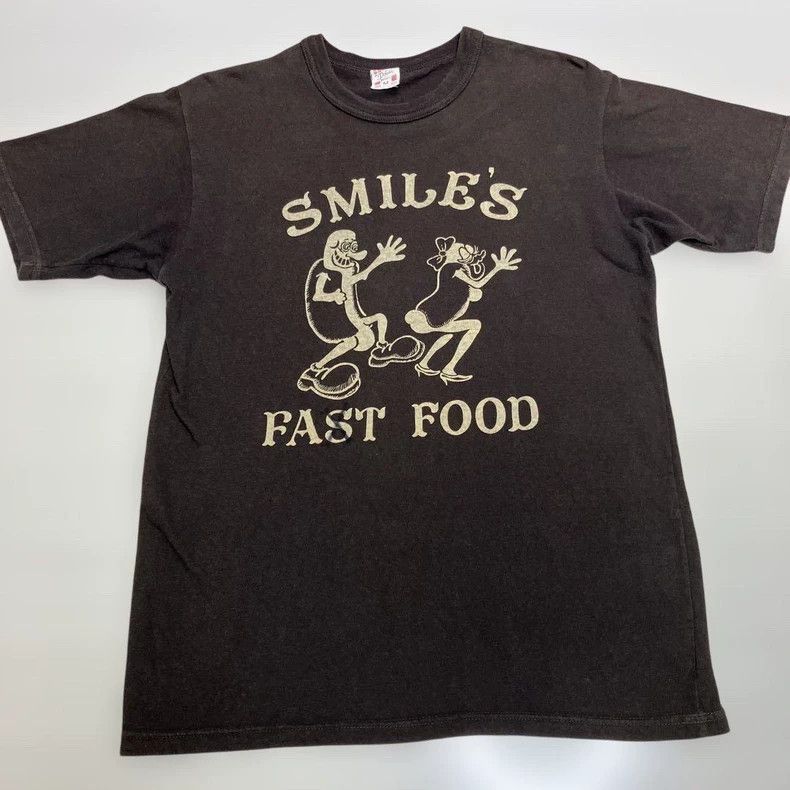 Freewheelers Smile's Fast Food Graphic T-shirt-2506 Size US M / EU 48-50 / 2 - 1 Thumbnail