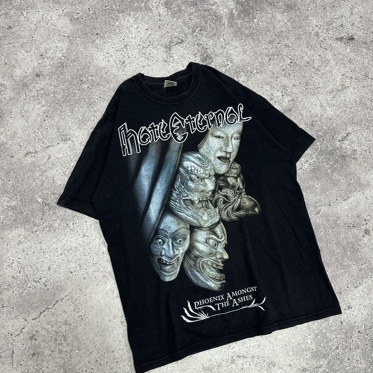 Band Tees Vintage 00s Hate Eternal Phoenix Amongst the Ashes rock tee Size US M / EU 48-50 / 2 - 3 Thumbnail
