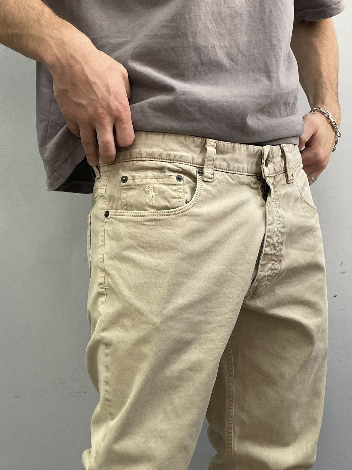 Polo Ralph Lauren Polo Ralph Lauren casual y2k cotton old money pants Size US 32 / EU 48 - 2 Thumbnail