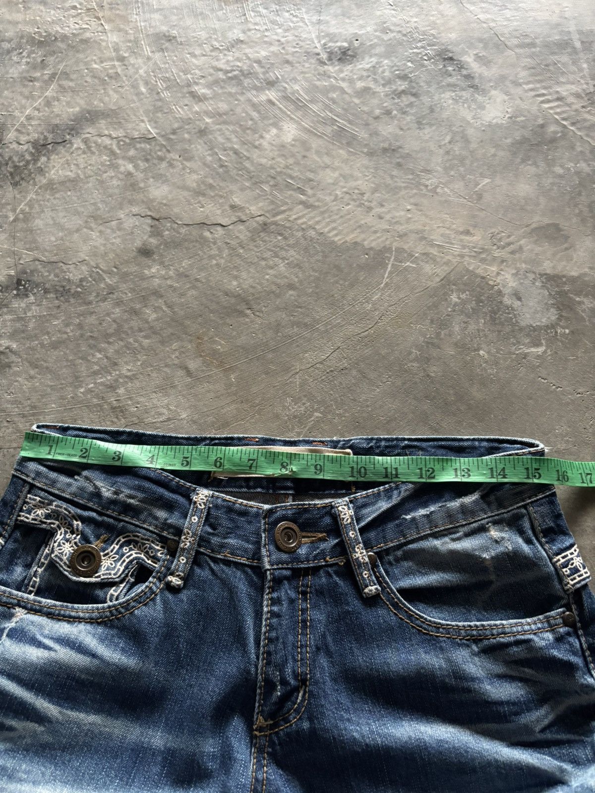 If Six Was Nine LOLITA distressed mud wash whiskered japanese grunge punk Size US 30 / EU 46 - 19 Thumbnail