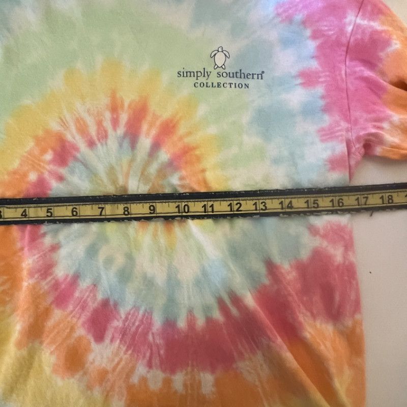 Designer Simply Southern Tie-Dye T-Shirt Kids Large Size L / US 10 / IT 46 - 6 Thumbnail