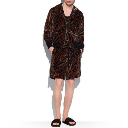 Tom Ford o1loc1c0724 Knitted Short in Black Brown Size US 32 / EU 48 - 2 Thumbnail