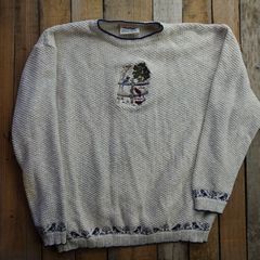 Northern Reflections, Sweaters, Vintage Northern Reflections Sweatshirt  With Dogs And Cats Navy Blue Sz S