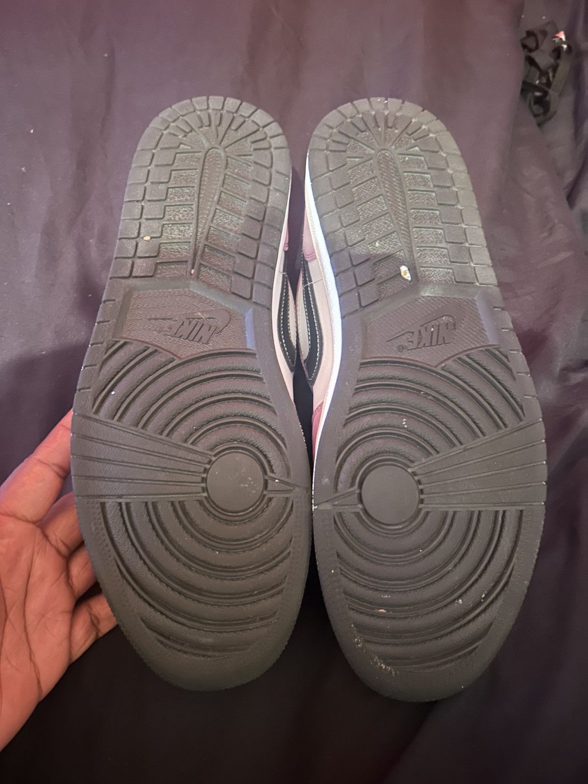 Jordan Brand Jordan 1 Low Violet Shock Size US 12 / EU 45 - 6 Thumbnail