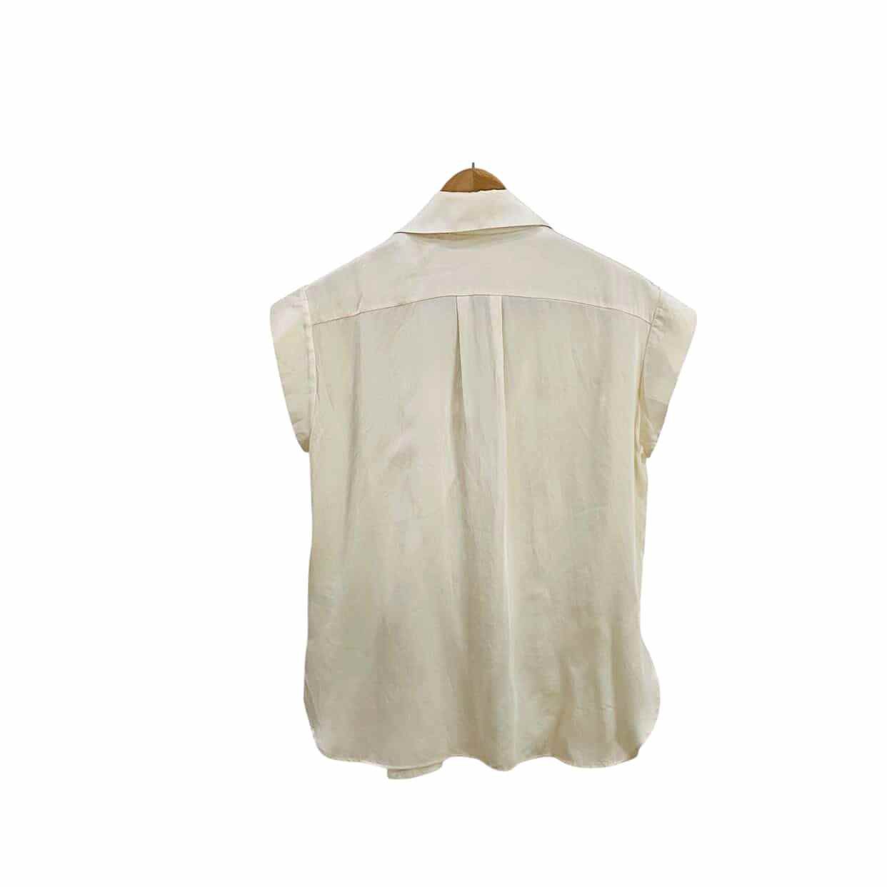 Chanel Vintage Chanel Satin Top Blouse Size S / US 4 / IT 40 - 9 Thumbnail