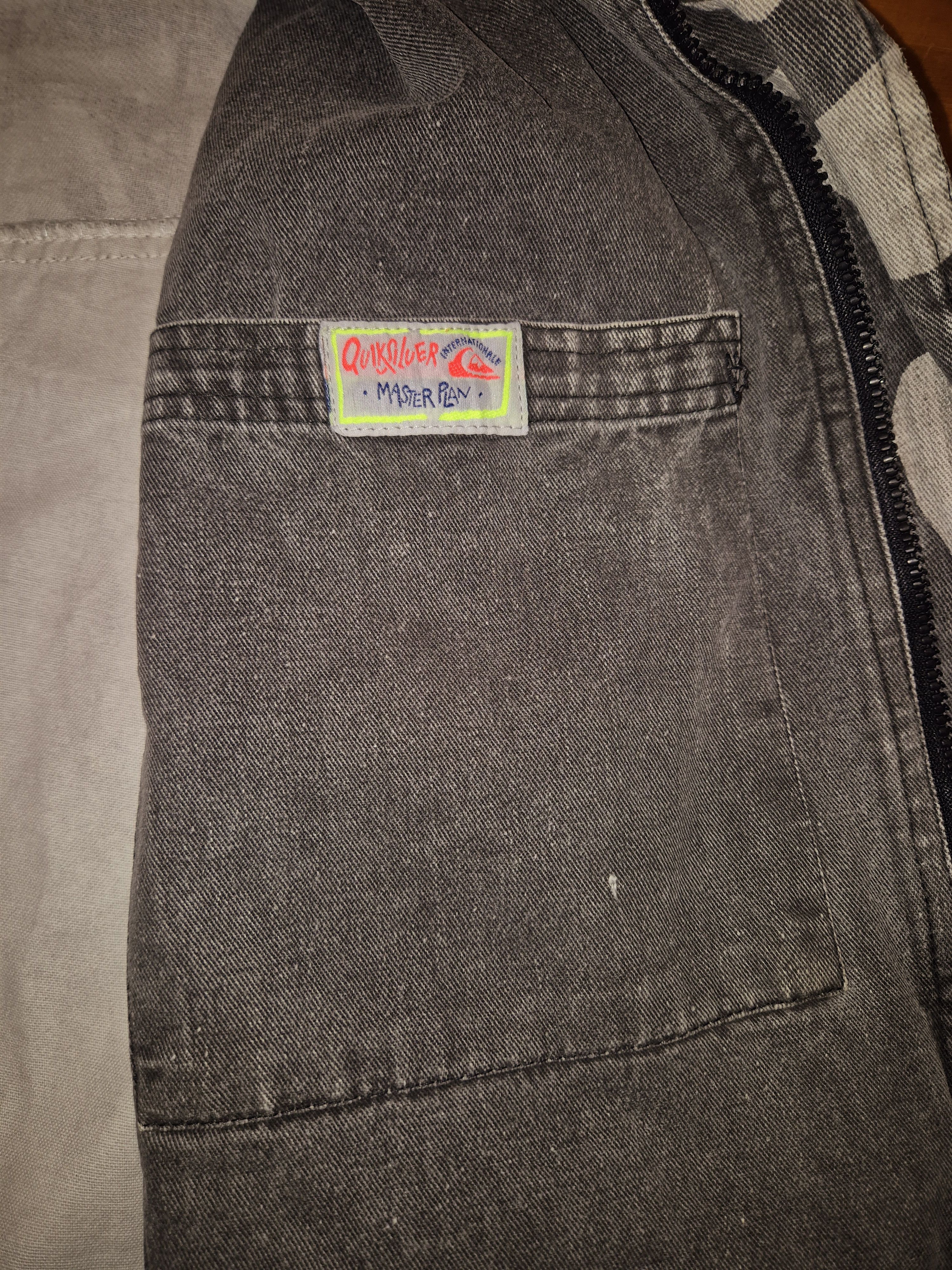 Quiksilver Quiksilver Used and Abused Rare 1988 Denium Jacket Size XL Size US XL / EU 56 / 4 - 10 Thumbnail