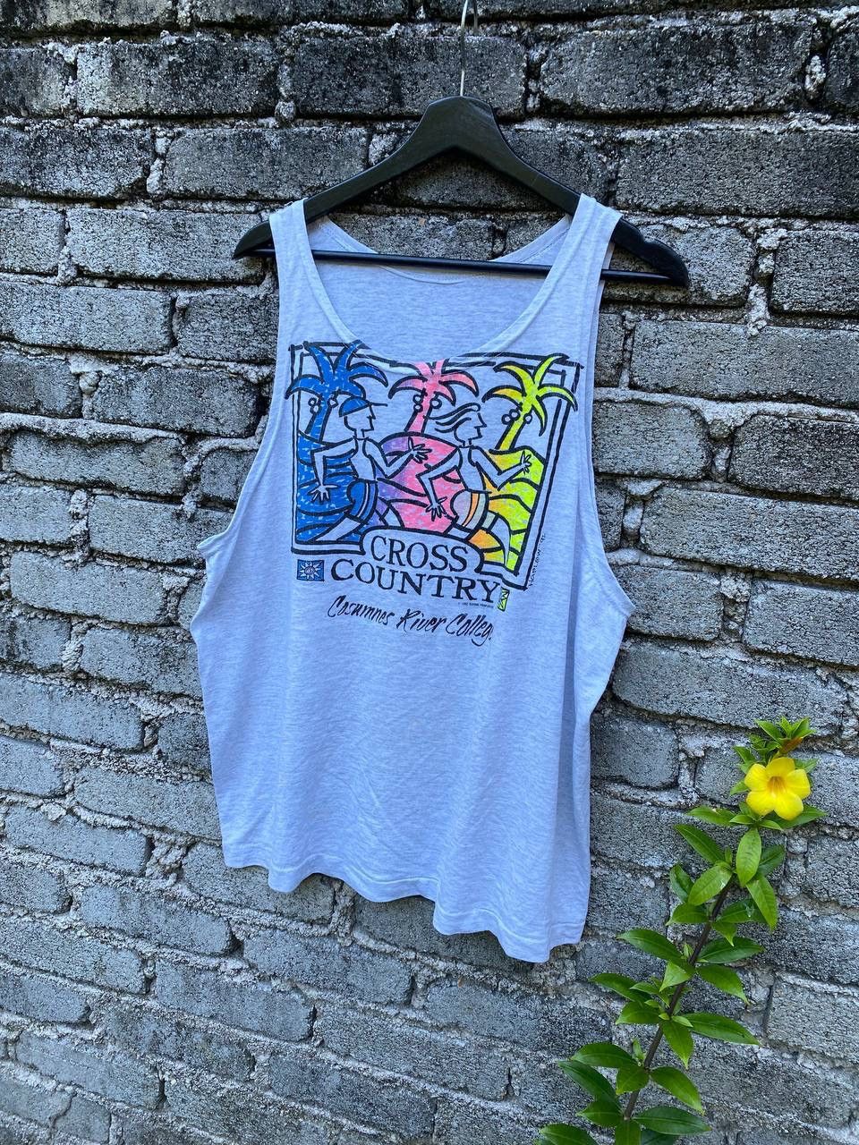 Other Vintage Cross Country Tank Top Made In Usa Size US L / EU 52-54 / 3 - 2 Thumbnail