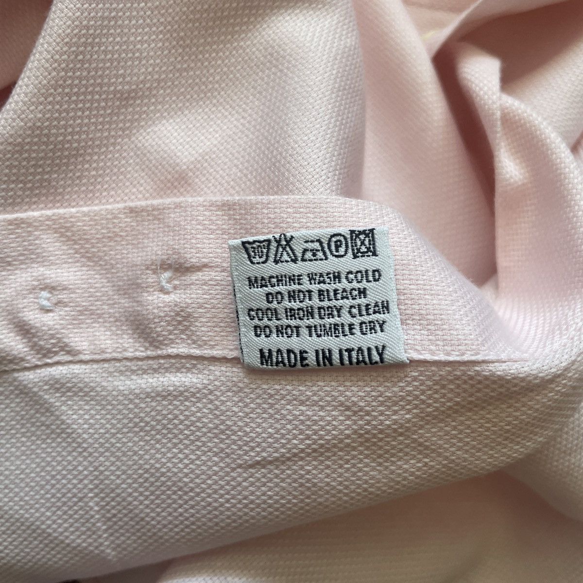 Canali Canali French Cuff Pink Dress Shirt Size US L / EU 52-54 / 3 - 6 Thumbnail
