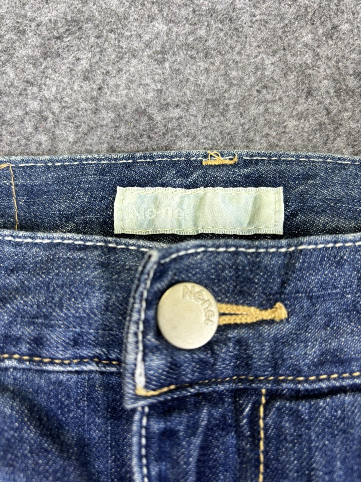 Ne-Net Nenet Issey Miyake Patchwork Soft Denim F770 Size US 29 - 5 Thumbnail