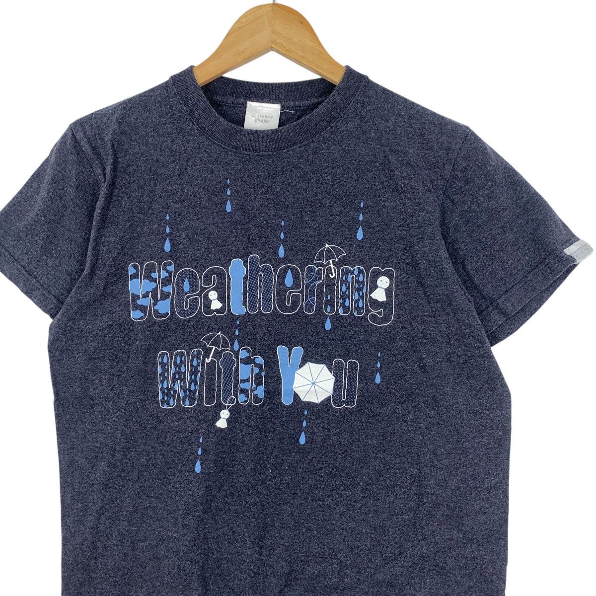 Vintage WEATHERING WITH YOU Makoto Shinkai Anime Tee Shirt Top Film Size US S / EU 44-46 / 1 - 4 Thumbnail