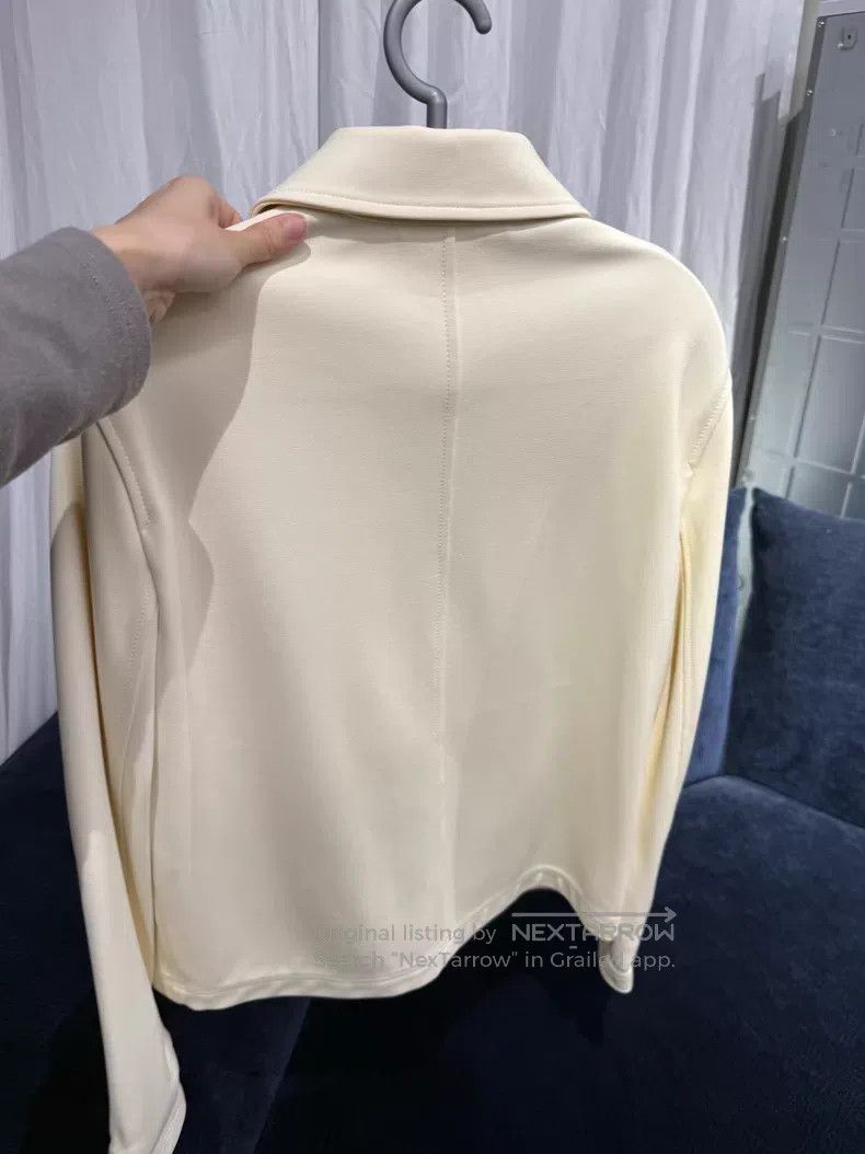 Hermes Hermes Beige Zipper Jacket Size XXS / US 00 / IT 34 - 3 Thumbnail