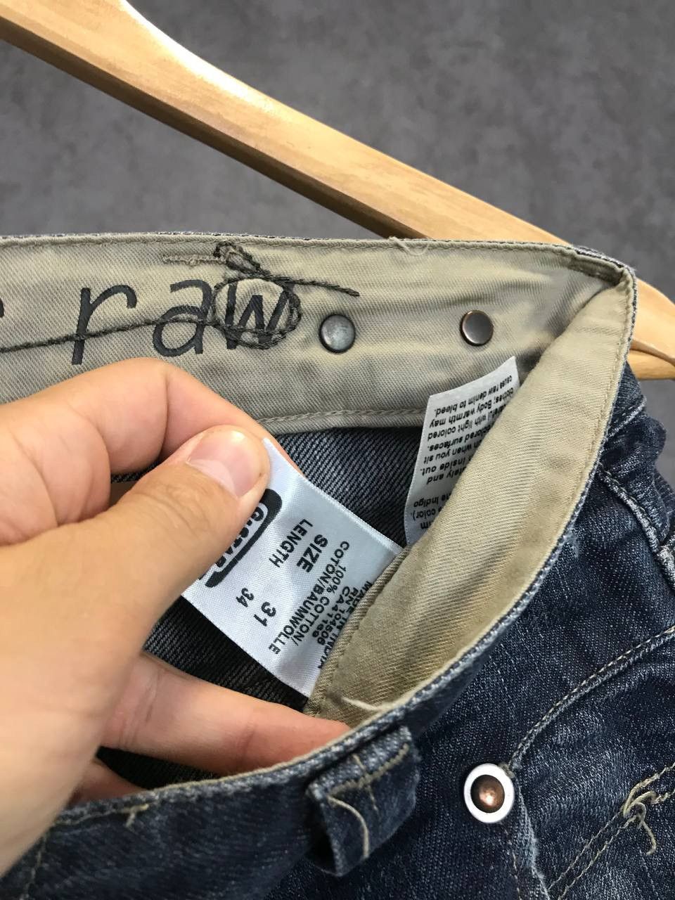 G-Star G Star Raw vintage Y2K jeans Size US 30 / EU 46 - 7 Thumbnail