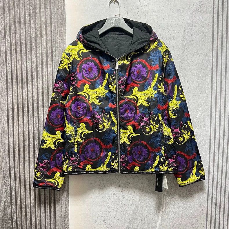 Versace Versace Reversible cotton jacket Size US M / EU 48-50 / 2 - 1 Thumbnail