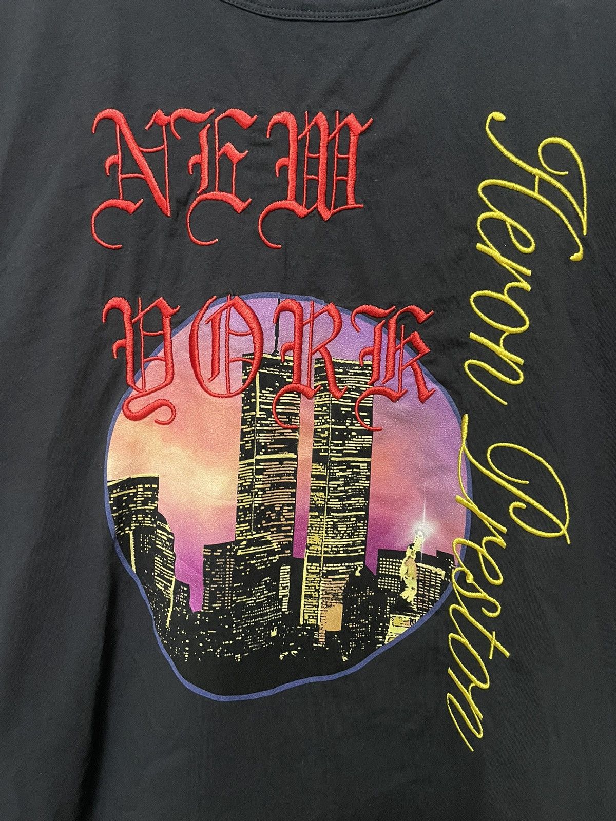 Heron Preston Heron Preston New York Twin Tower T Shirt Rare Tee Size US XL / EU 56 / 4 - 4 Thumbnail