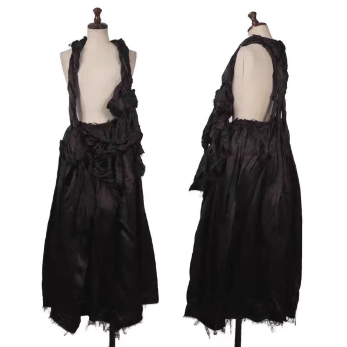 Comme des Garcons Comme des Garçons Runway Ripped Irregular Overall Dress QQ4 Size S / US 4 / IT 40 - 6 Thumbnail