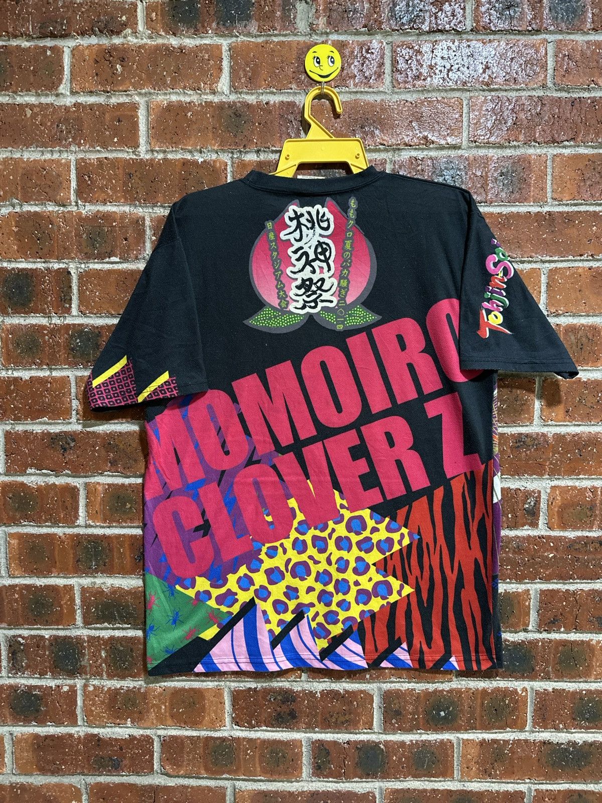 Japanese Brand Vintage Momoira Clover Z Faded Tee Size US L / EU 52-54 / 3 - 8 Thumbnail