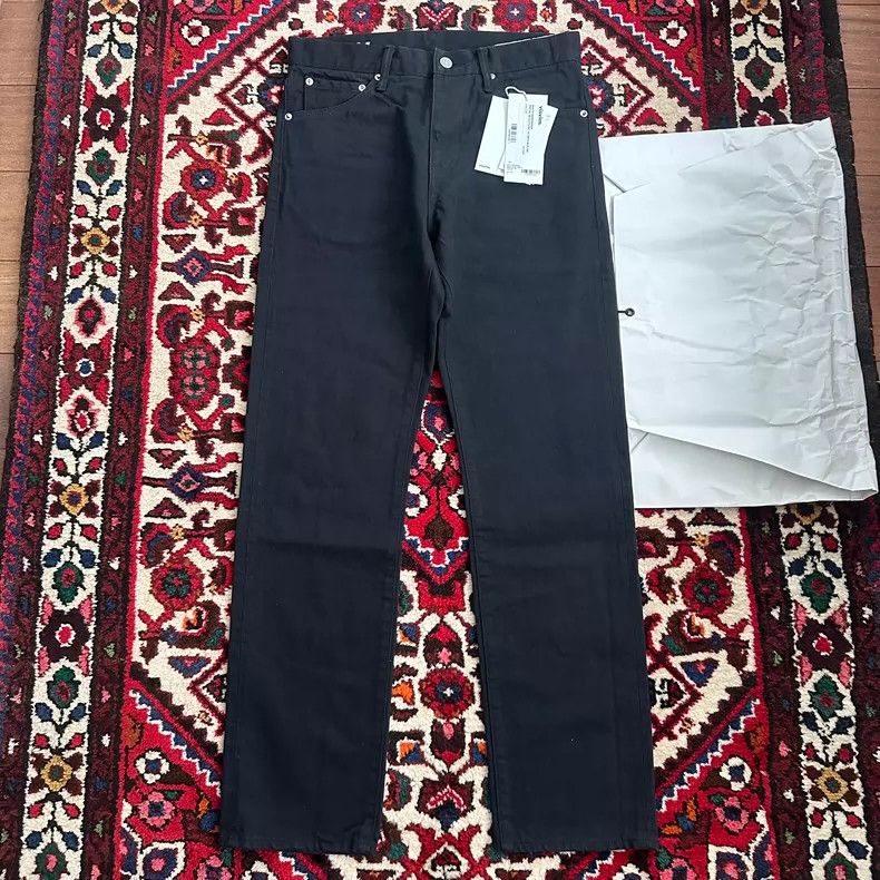 Visvim visvim 19OW CMYK Black Denim Pants Size US 32 / EU 48 - 1 Thumbnail