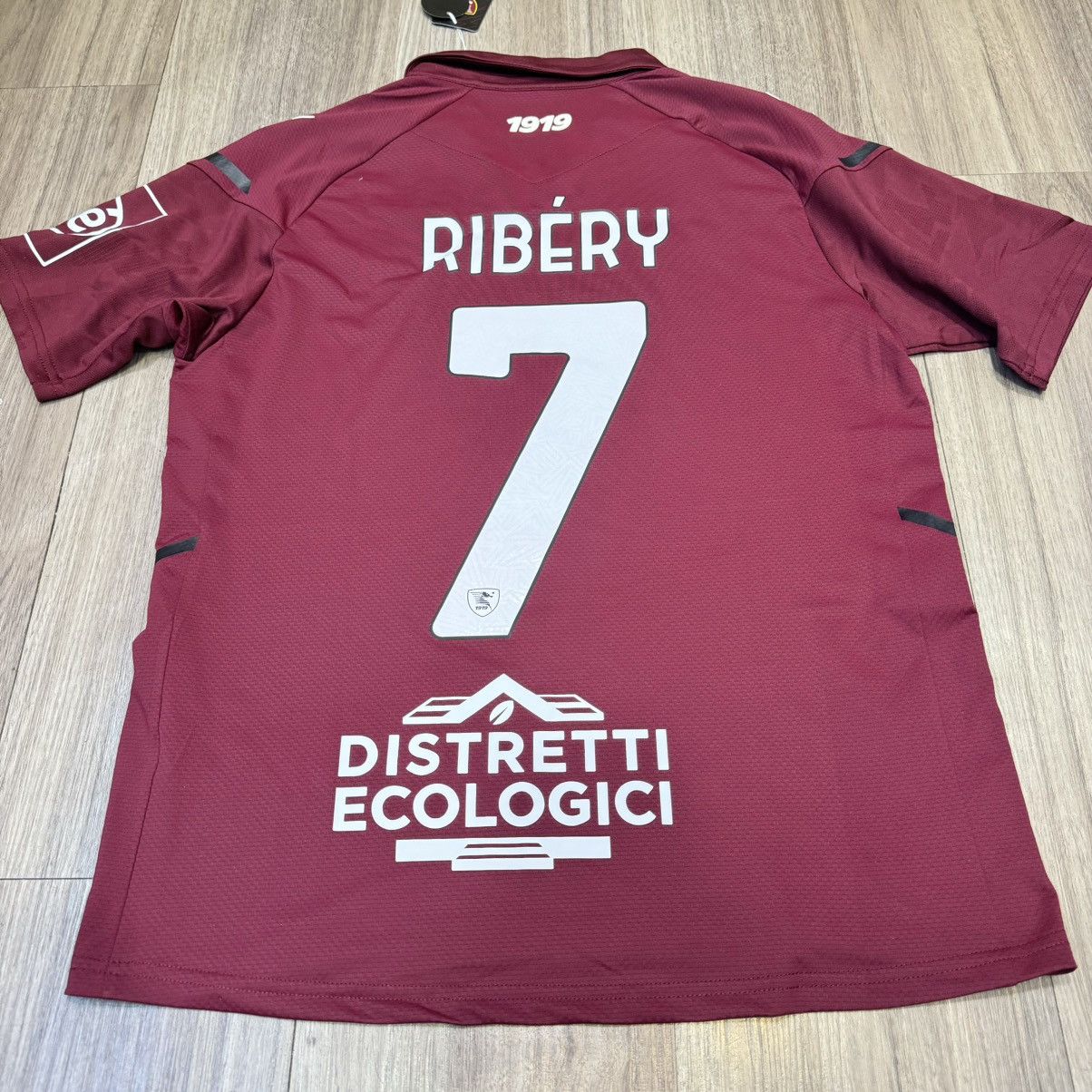 Sports Specialties Salernitana 21/22 home shirt #7 Ribery (bnwt) Size US M / EU 48-50 / 2 - 2 Thumbnail