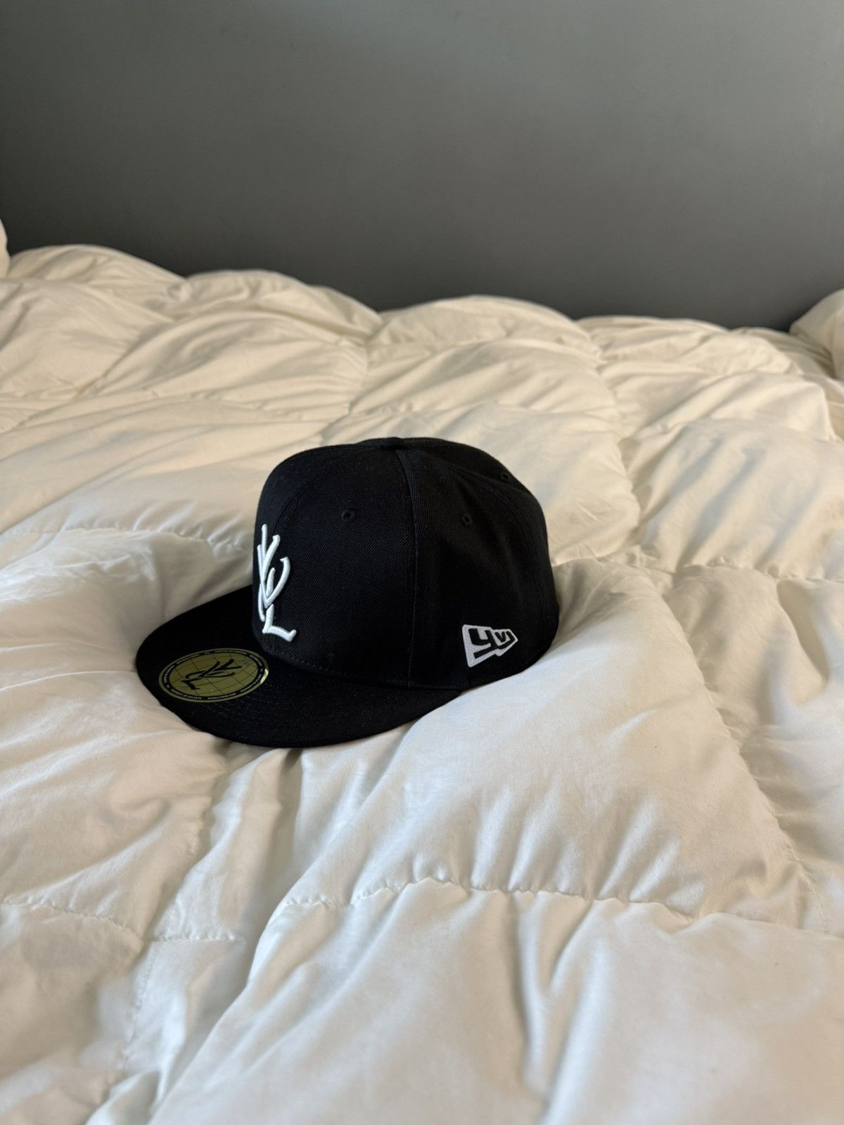 Playboi Carti YVL fitted hat Black on White (size 7 7/8) Size ONE SIZE - 7 Thumbnail