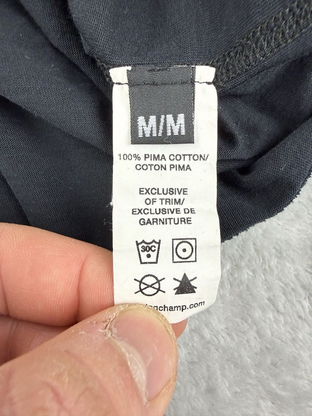 Reigning Champ Reigning Champ Men's Size Medium 100% Pima Cotton Black Size US M / EU 48-50 / 2 - 4 Thumbnail