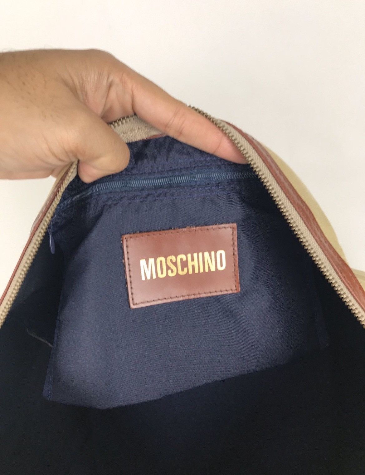 Moschino × Vintage MOSCHINO Japan Archive Duffle – Maruem Licensed Bold Logo Size ONE SIZE - 4 Thumbnail