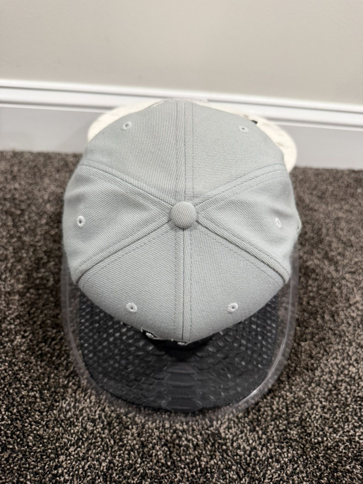 Just Don × Mitchell & Ness × Rsvp Gallery Just Don M&N x Been Trill San Antonio Spurs Gray Python Hat Size ONE SIZE - 5 Thumbnail