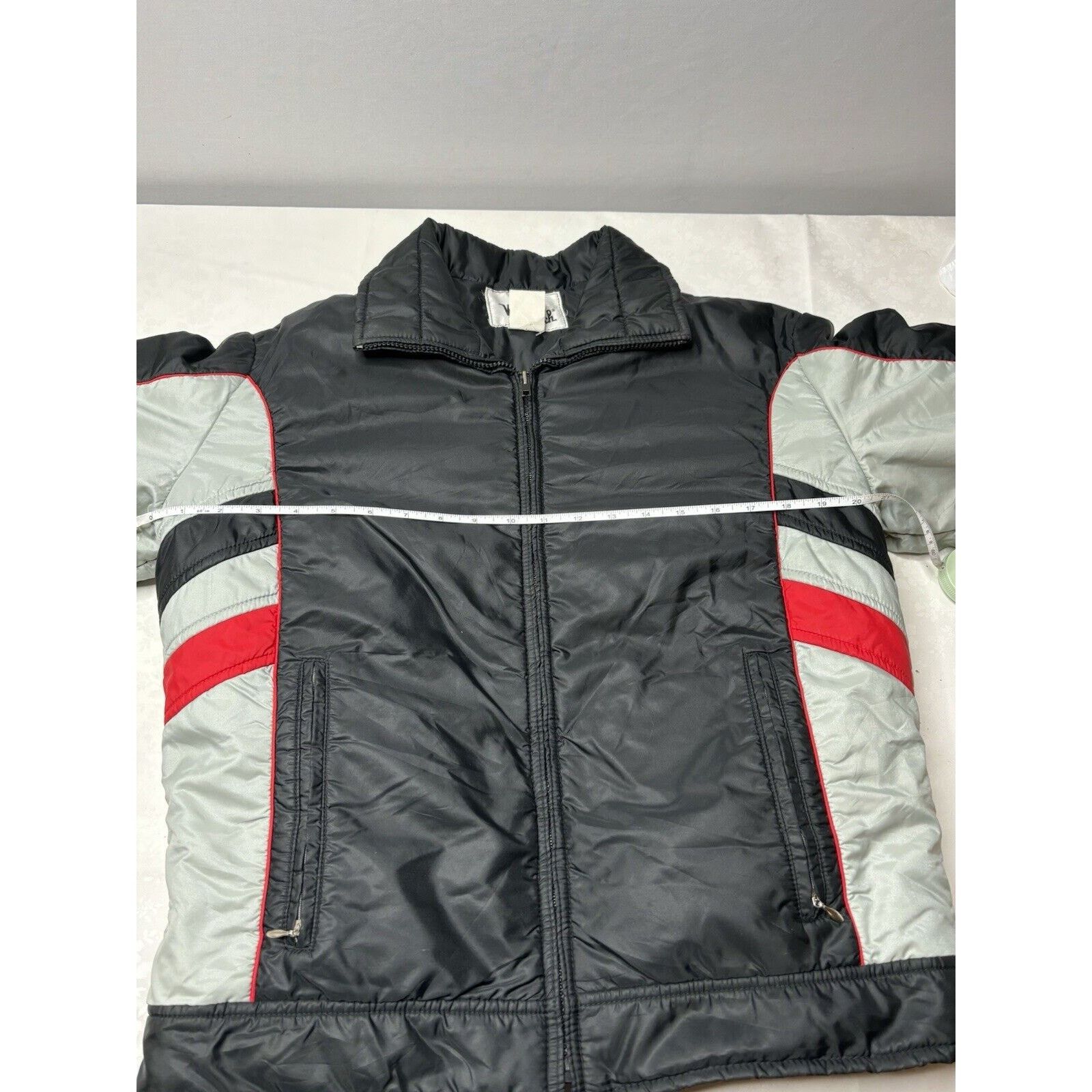 & Other Stories Vtg 80s 90s Woolrich Zip Jacket M Red Grey Size US M / EU 48-50 / 2 - 6 Thumbnail
