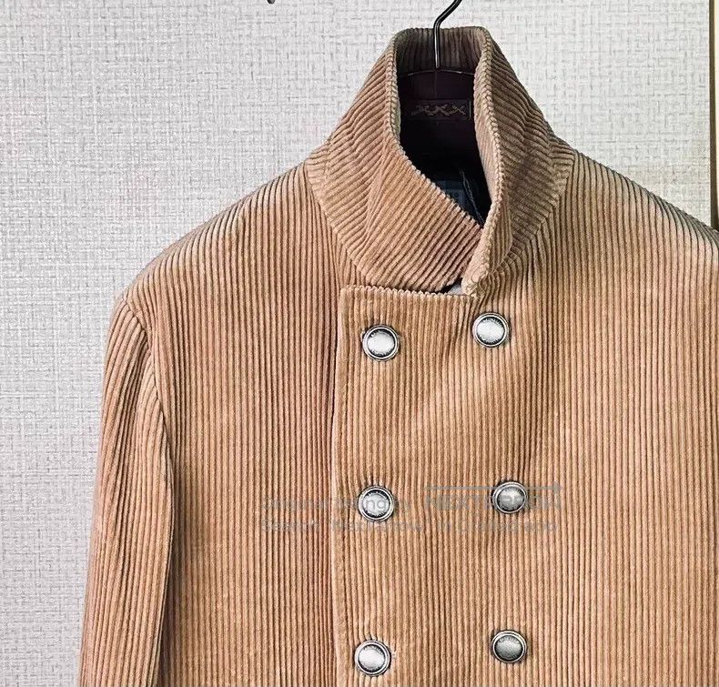 Other Brunello Cucinelli Cashmere Corduroy Double-breasted Coat Size US L / EU 52-54 / 3 - 3 Thumbnail