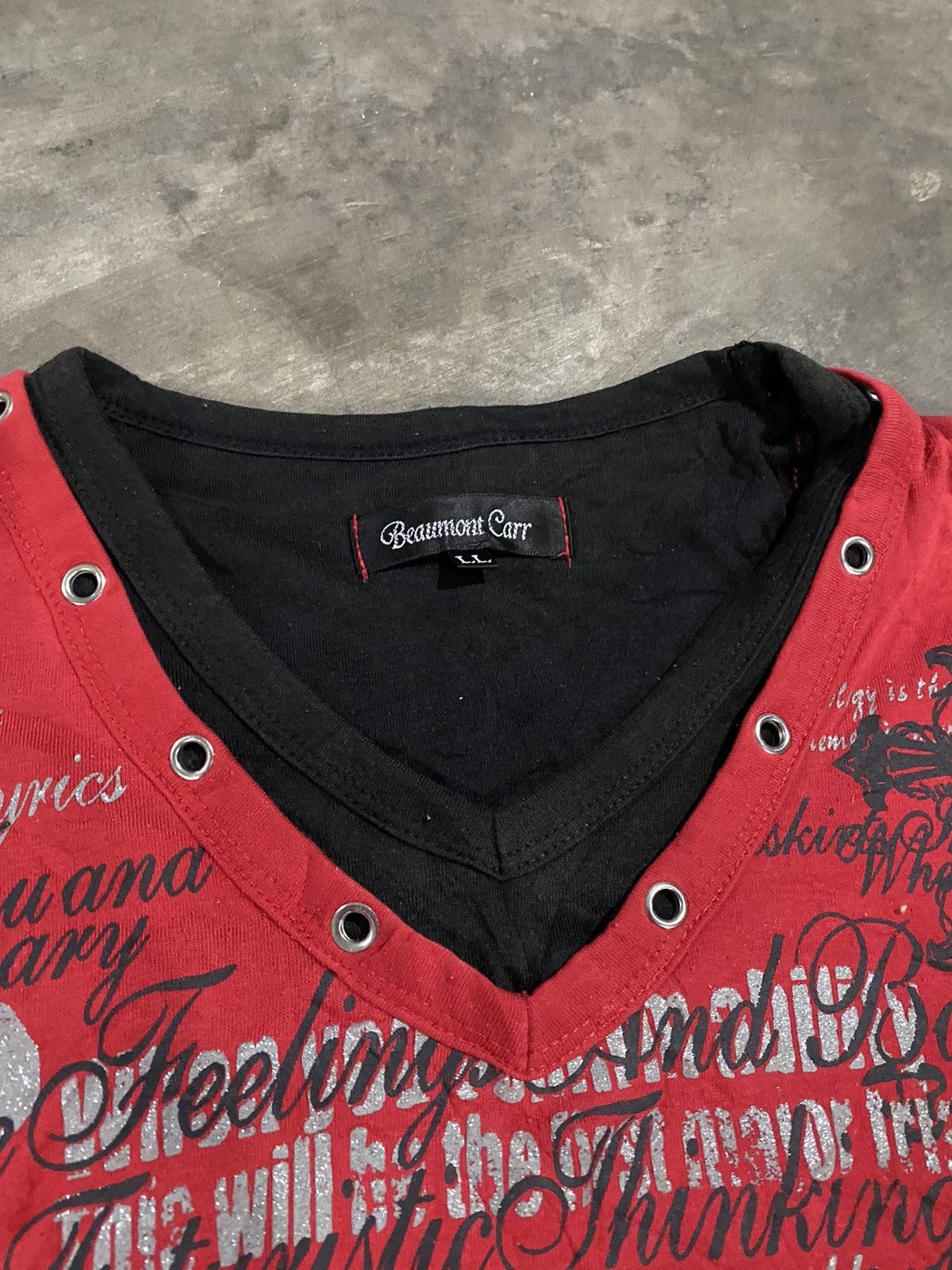 Hysteric Glamour Y2k Beaumont carr tribal cross ifsixwasnine longsleeve Size US M / EU 48-50 / 2 - 4 Thumbnail